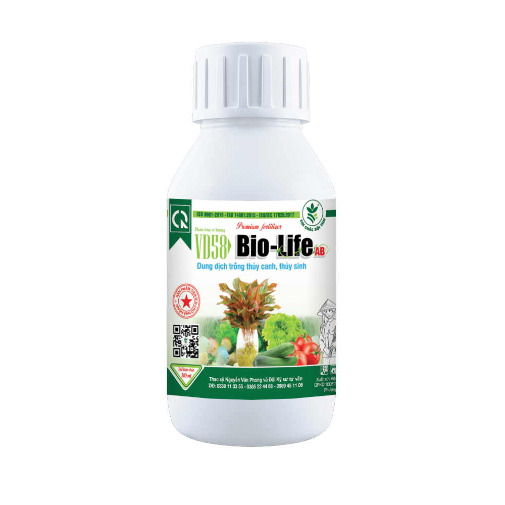BIO-LIFE (100ml) - Dung dịch trồng thủy canh thủy sinh