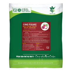 KING FULVIC (50g) - Búp to, trái phì, tai xanh, bóng da, lên màu đẹp, hạn chế mắc võng, ghẻ trái