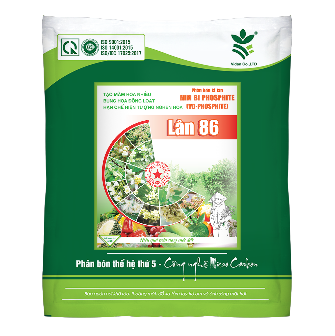 LÂN 86 (1kg) - Tạo mầm hoa cực nhiều, Bung hoa đồng loạt, Hạn chế hiện tượng nghẹn hoa