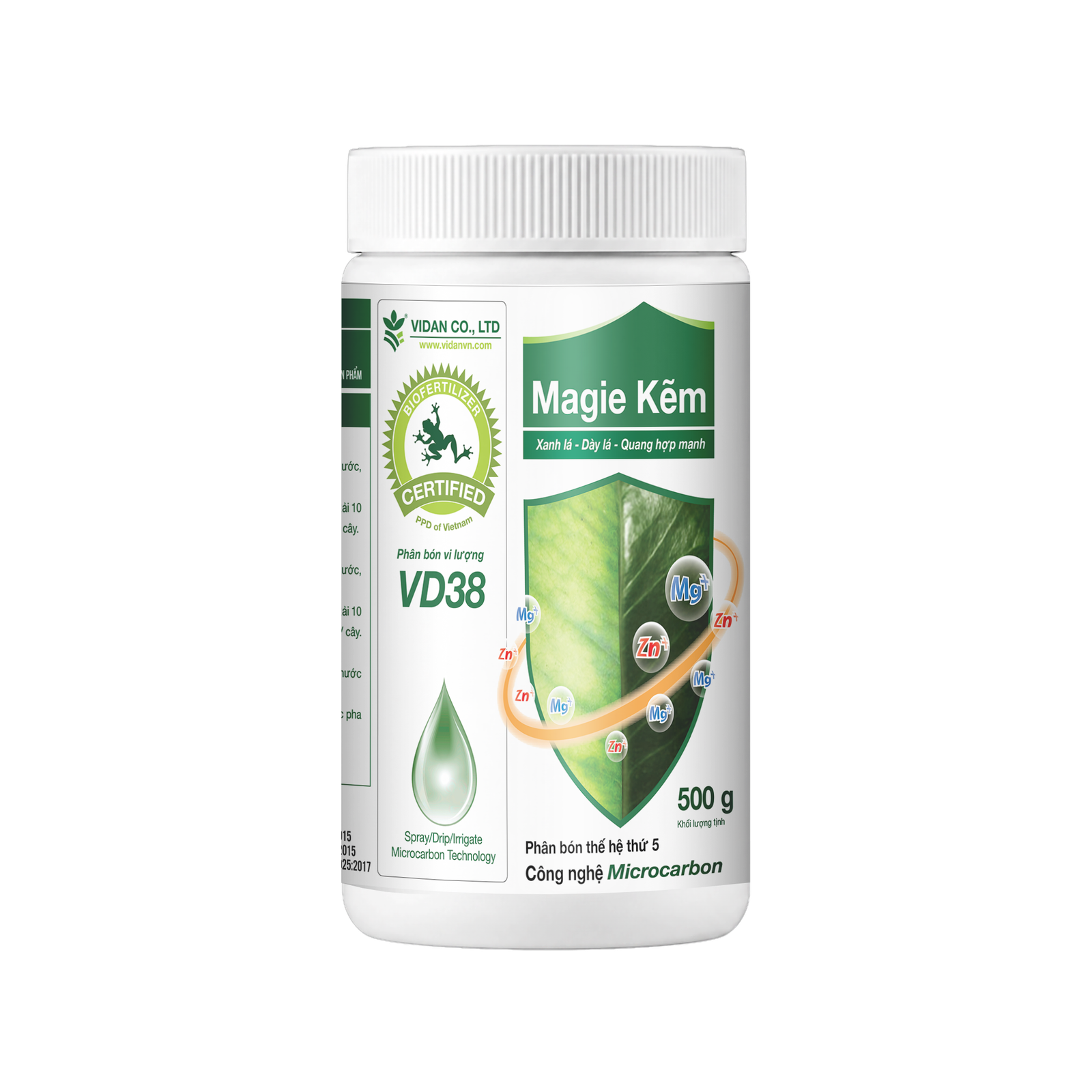 MAGIE KẼM (500g) - Lá xanh dày, quang hợp mạnh, chống bạc lá, tóp đọt