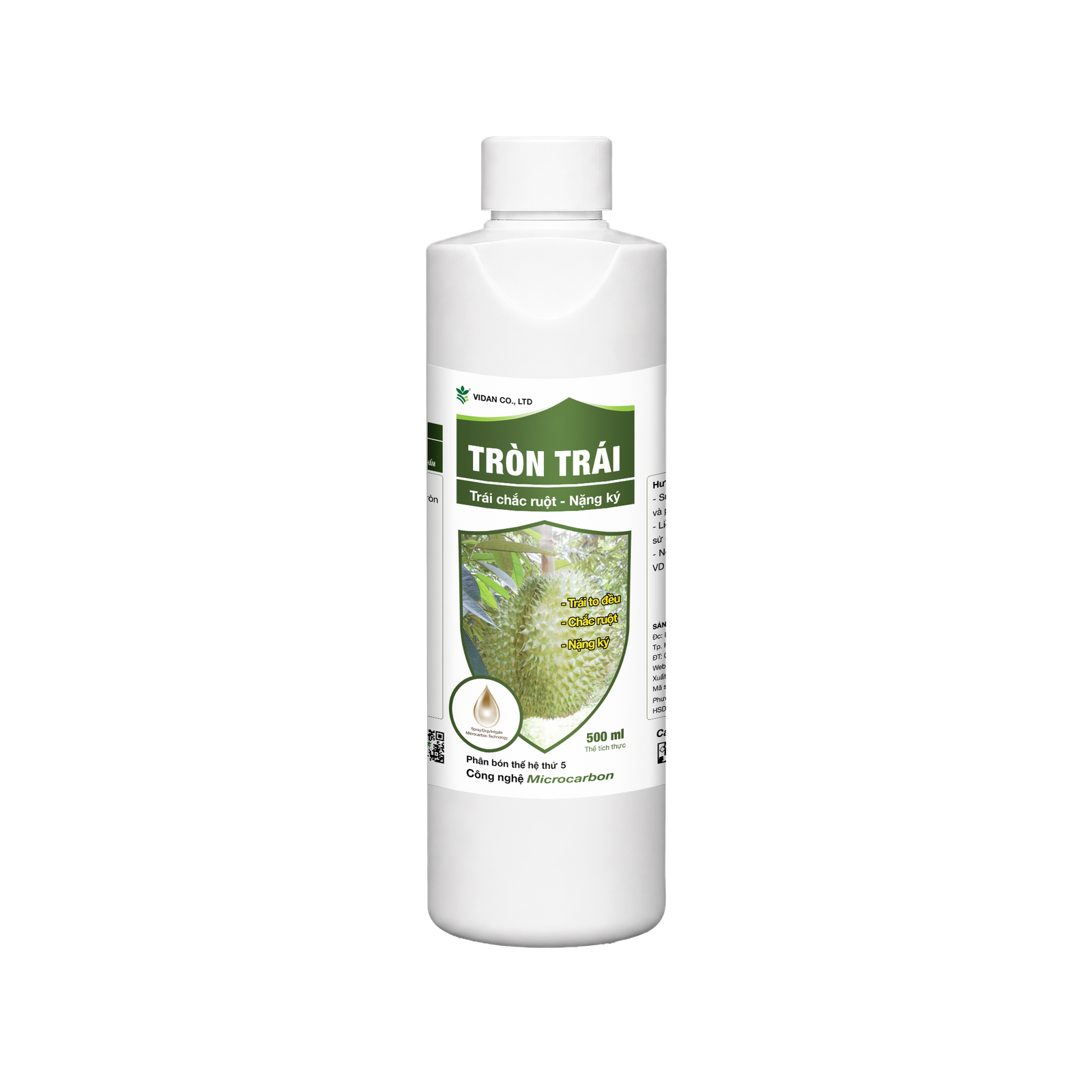 TRÒN TRÁI (500ml) - Trái chắc ruột, nặng ký