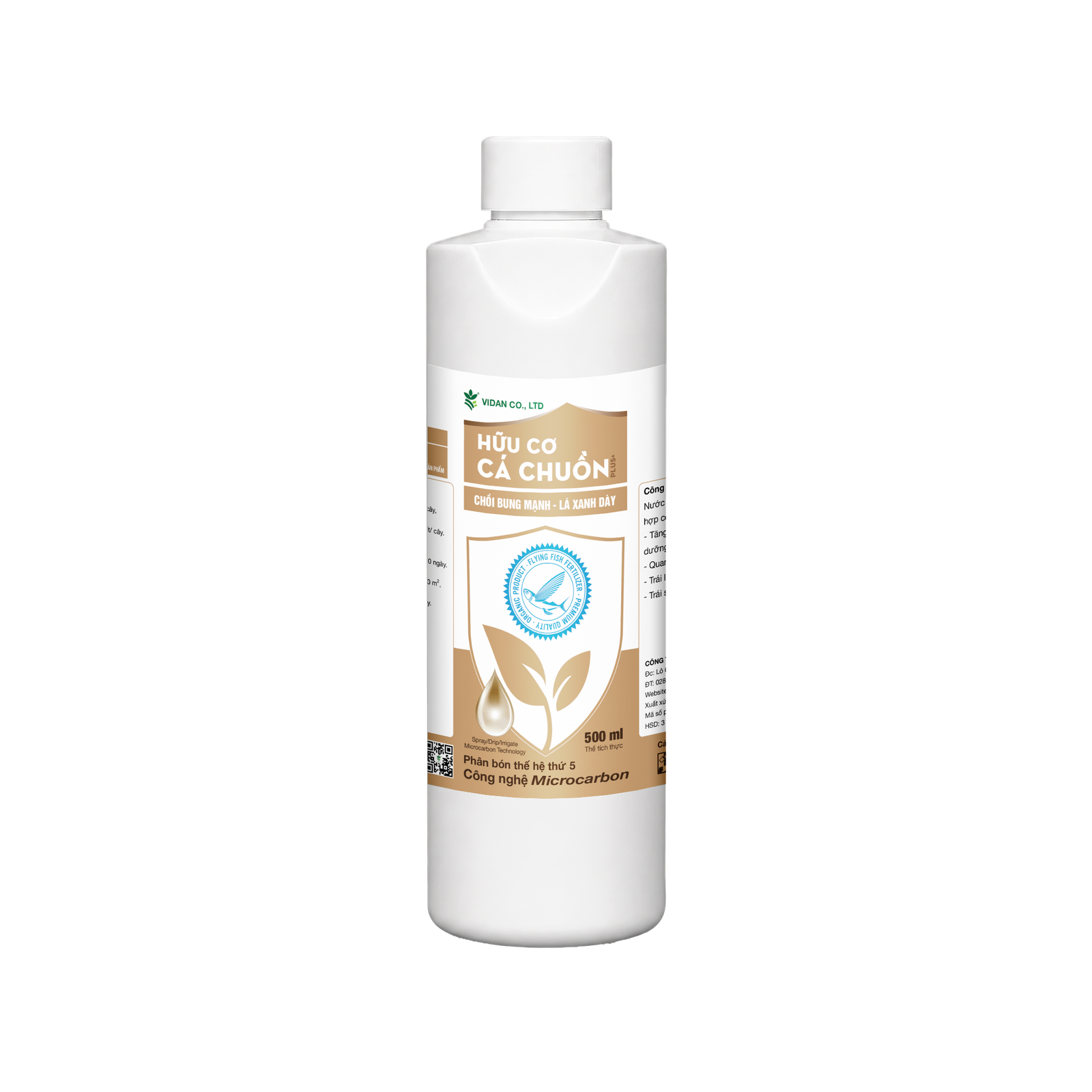 ORGANIC FISH SAUCE (500ml) - Strongly sprouting buds, thick green leaves