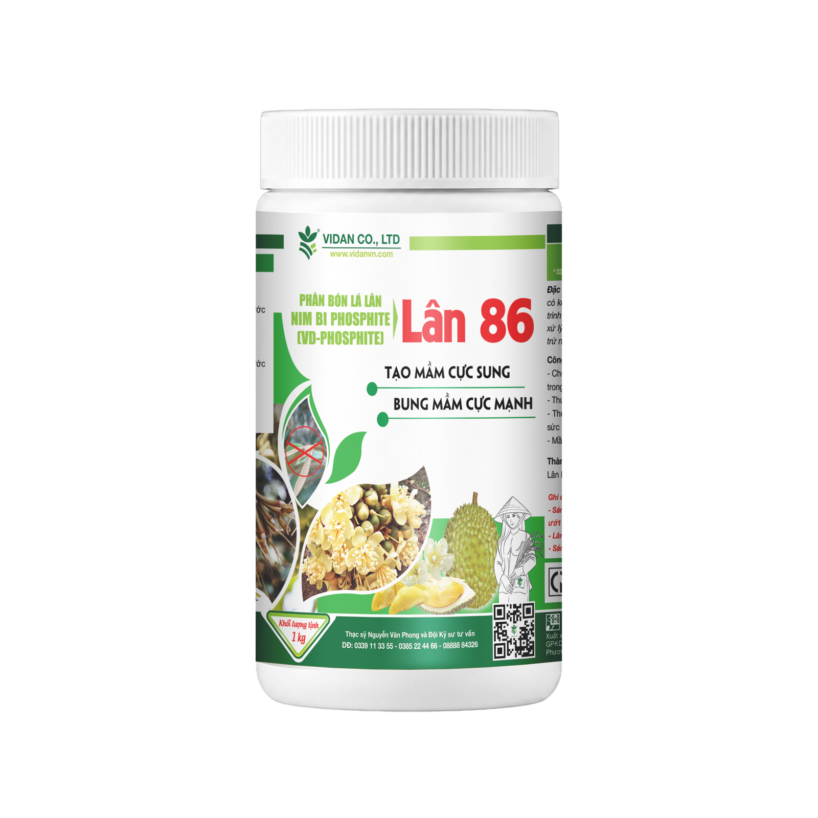 Lân 86 (1kg) Flower bud formation, Extremely strong bud bursting